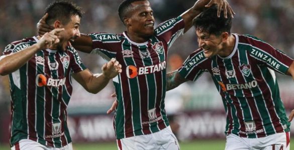 Flu bateu Olimpia no Maraca (Foto: Lucas Merçon/FFC)