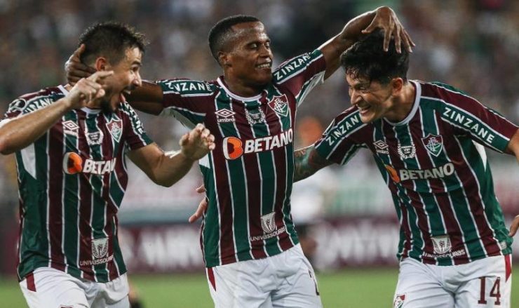 Flu bateu Olimpia no Maraca (Foto: Lucas Merçon/FFC)