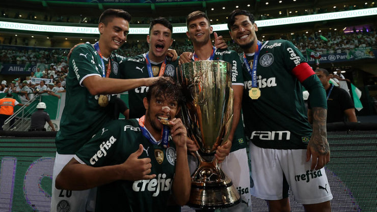 Palmeiras é campeão paulista (Foto: Cesar Greco)