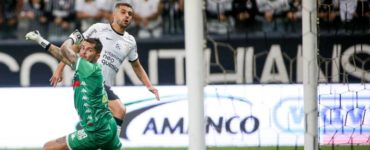 Junior Moraes marcou pela primeira vez com a camisa do Timão (Rodrigo Coca/Agência Corinthians)