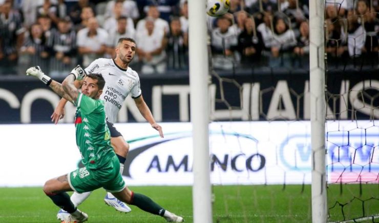 Junior Moraes marcou pela primeira vez com a camisa do Timão (Rodrigo Coca/Agência Corinthians)