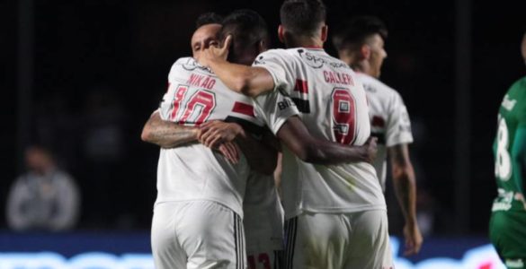 Tricolor já é o terceiro no Brasileirão (Foto: São Paulo FC/Twitter)