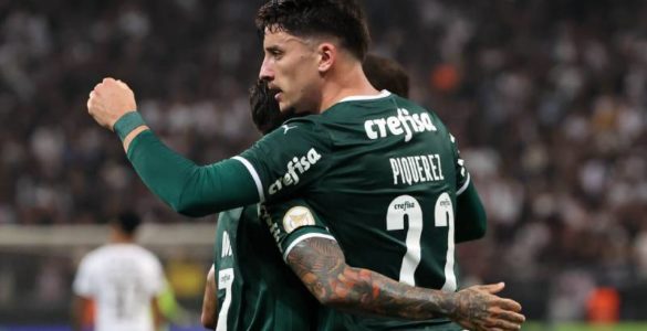 Palmeiras venceu dérbi em Itaquera (Divulgação)