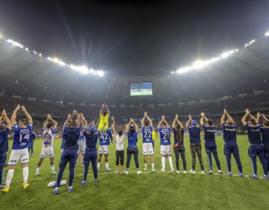 Cruzeiro fez a festa no Mineirão (Staff Images/Cruzeiro)