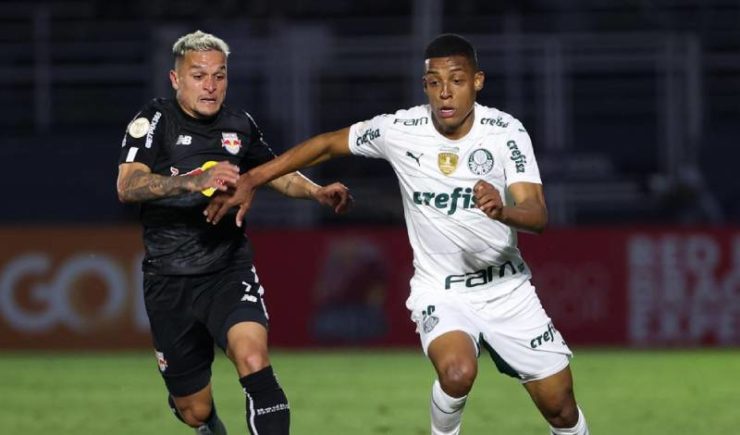 Palmeiras reagiu e arrancou empate do Bragantino (Divulgação)